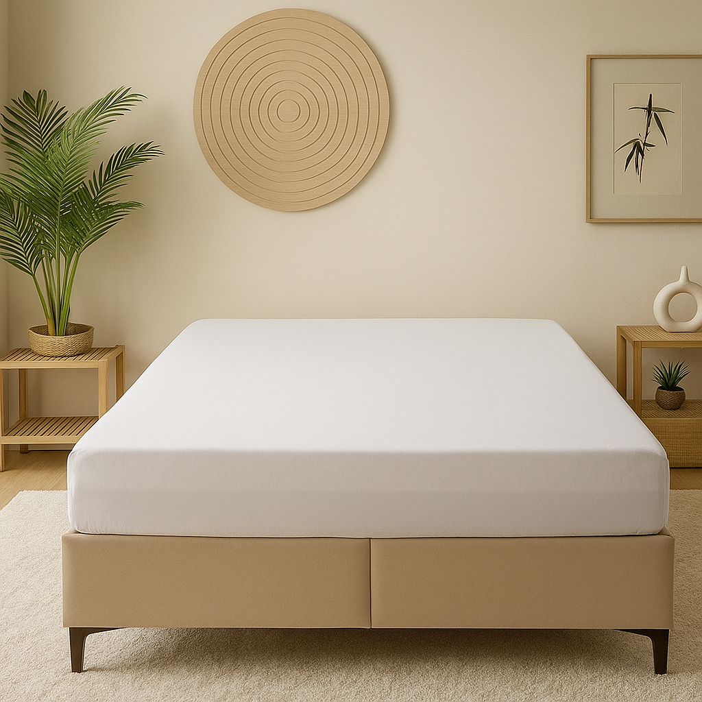 Sabia Fitted Alez – 4 Yanı Lastikli İnce Tül Kenarlı, Kaymaz Yatak Koruyucu 100x200 cm Tek Kişilik